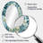Troene - Green Oval Wall Mirror Decor-1802660128