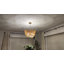 Lustre tambour 5 lumières artisanales en rotin fait à la main 21 po avec finition laiton poli pour la chambre à coucher-1711651623