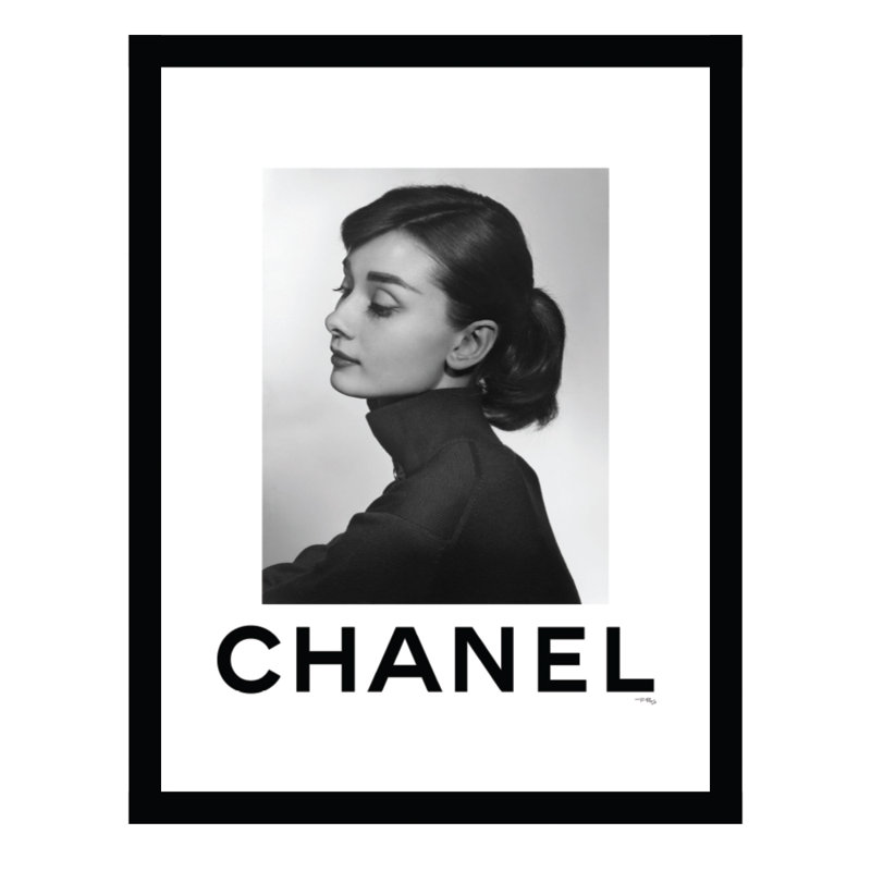 Audrey Hepburn, mode encadrée