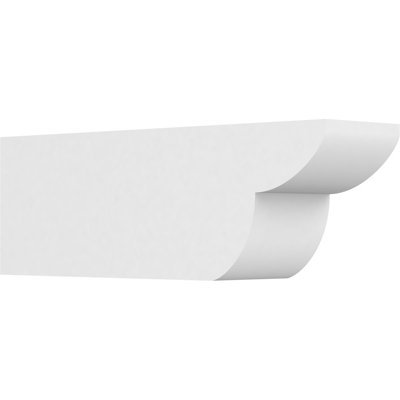 6"W x 8"H x 24"L Standard Crestline Architectural Grade PVC Rafter Tail
