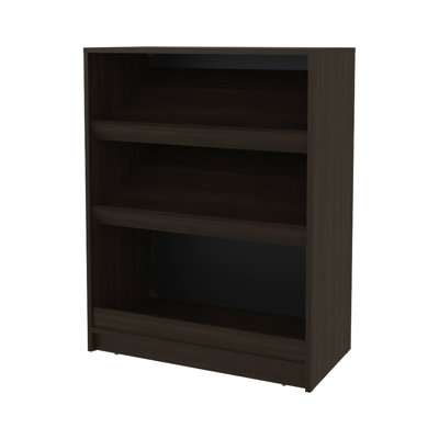 Étagère à chaussures à 3 niveaux avec rangement ouvert, agencement de panneaux de particules, pour la chambre à coucher, les livres, les décorations ou les articles du quotidien, 36,54 po de hauteur, 13,93 po de largeur, 26,81 po de profondeur