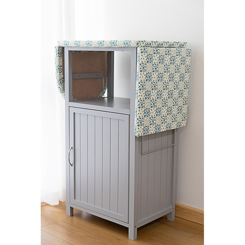 Ironing Board With Storage Cabinet