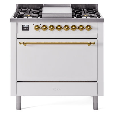 Cuisinière mixte 36 po ILVE Nostalgie II