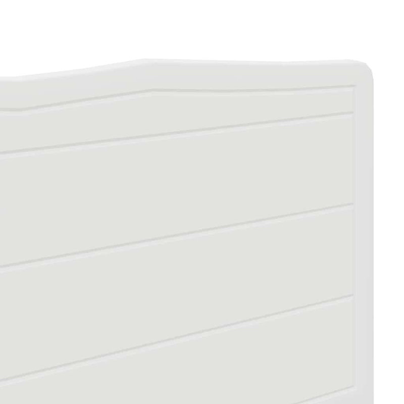 Headboard, EU Double - 150 x 200 cm, Gloss White