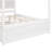 Wood Canopy Bed With Trundle Bed-430650321