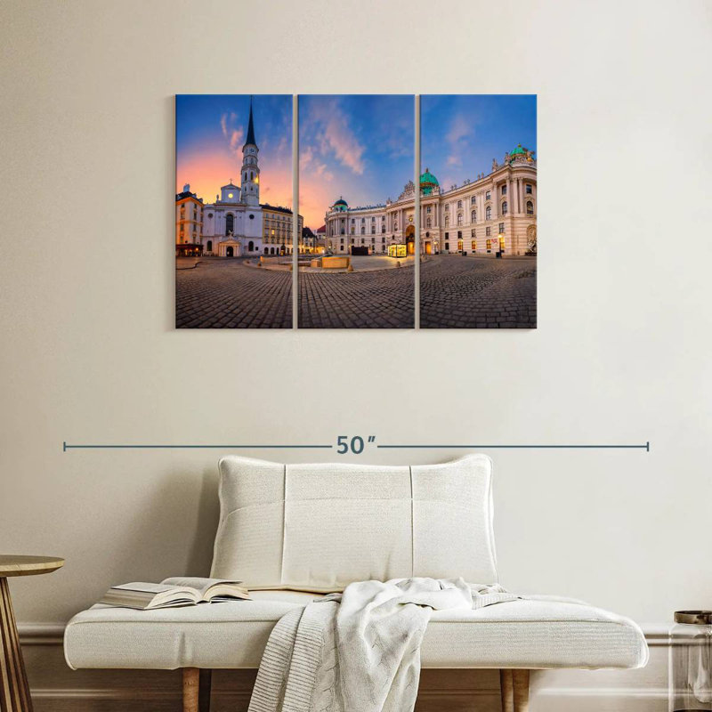 Rorry St. Michael Square In Vienna, 24" H x 38" W