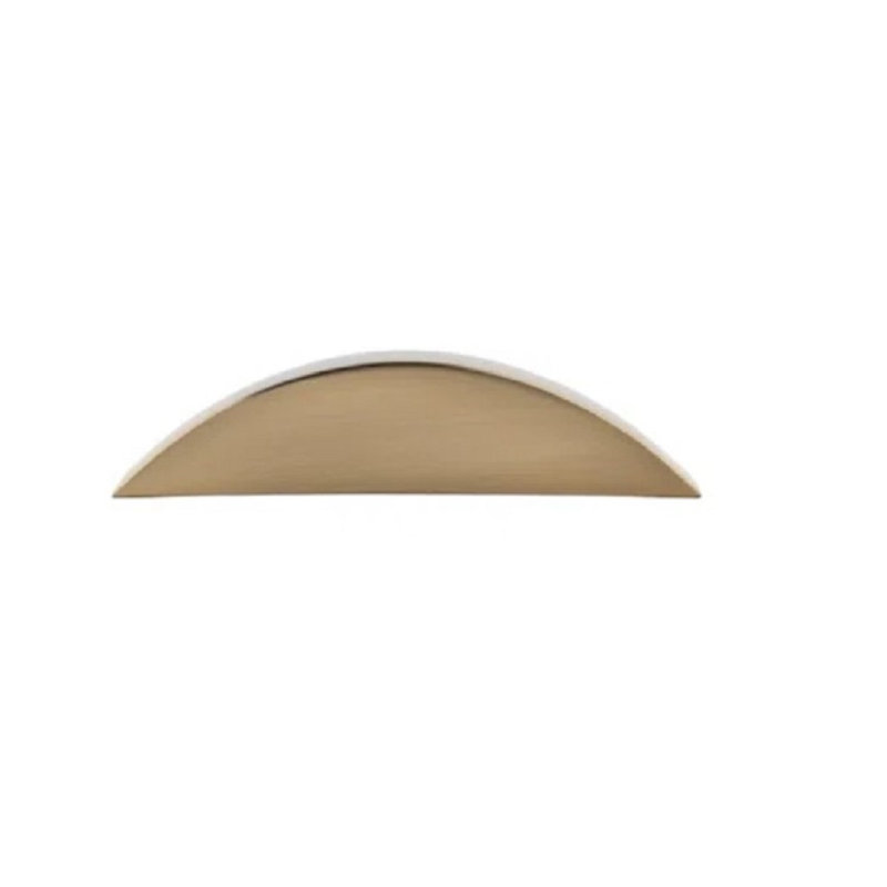 Poignée arche en laiton satiné 2 1/2 po Graham, Laiton satiné, 2 1/2"