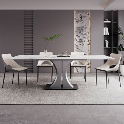 Table de roche en acier inoxydable