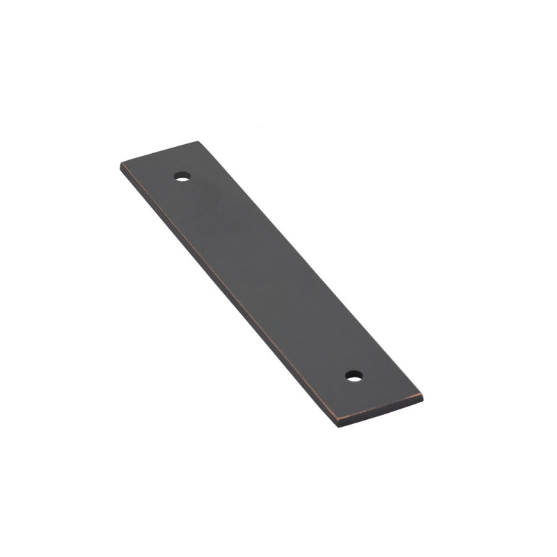 Art Deco Pull Backplate, Oil Rubbed Bronze