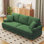 Canapé standard en chenille 3 places avec coussins à ressorts 86 po Winston Porter