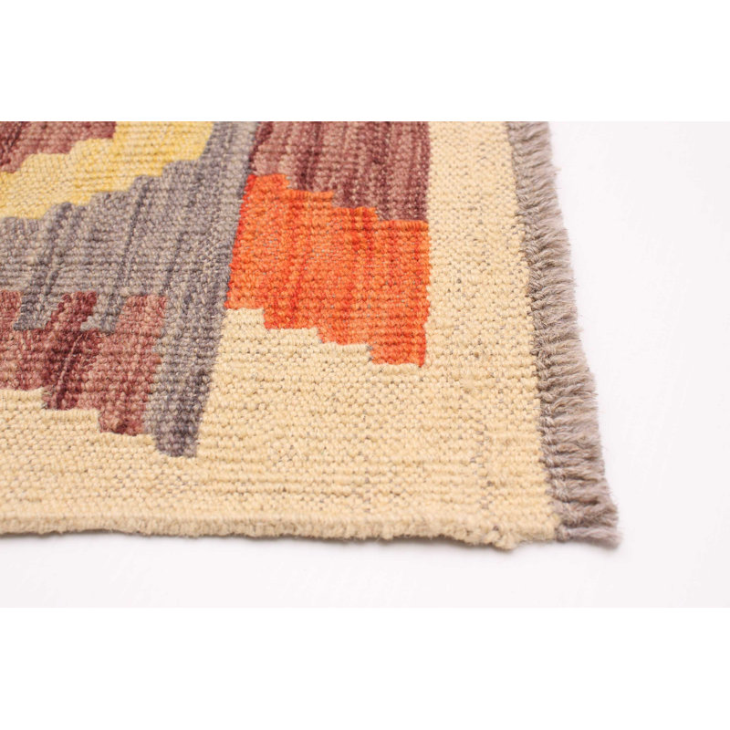 Tapis orange unique 4 pi 11 po x 6 pi 5 po Kolbee
