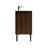Valdren 36" Freestanding Vanity with Integrated Ceramic Basin, Walnut-1129335152-1139921606