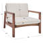 Chaise de patio avec coussins Nicholson