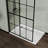 46" X 72" Shower Screen Walk-In Wet-Room Black