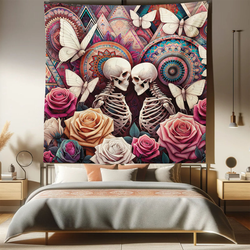 Tapisserie en microfibre, H 88 po x l 88 po