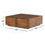 Duncan Solid Wood Coffee Table