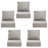 Outdoor Cushions For Patio Furniture,Outdoor Seat Cushion Set 24 X 24 X 6 Inch,Waterproof & Fade Resistant Outdoor Chair Cushions,Deep Patio Chair Cushion With Removable Cover-1011326429