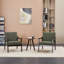 Fauteuil moderne d'inspiration médiévale avec dossier haut-1082543496