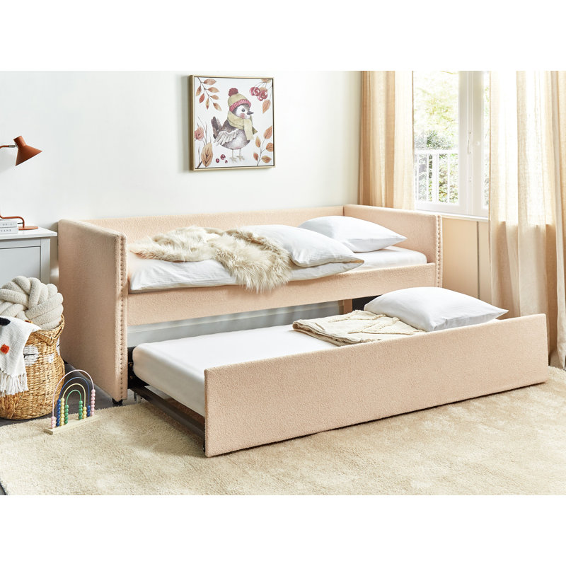 Ambroisine Upholstered Storage Bed, Pink