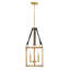 Monroe 3 - Light Lantern Rectangle Chandelier-545829266
