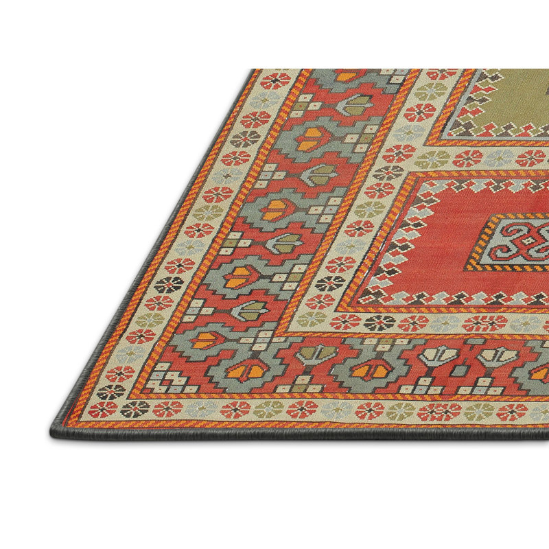 Tapis brun Southwestern, Rectangle 3 pi x 5 pi