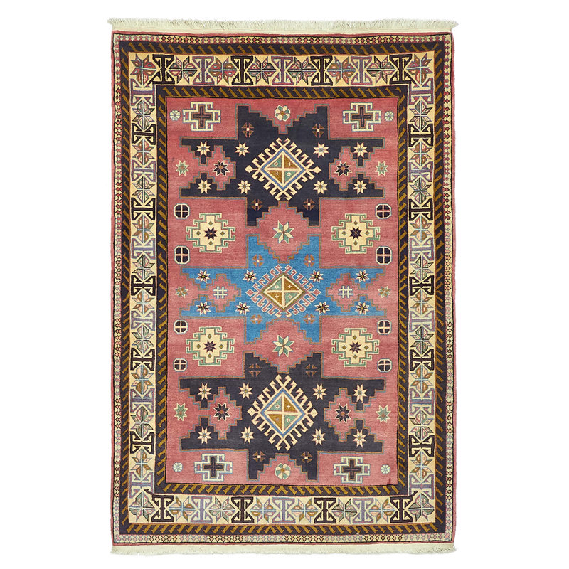 Tapis rouge Kayseri 3 pi 6 po x 5 pi 3 po