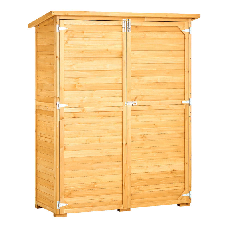 Remise de rangement en bois pour l'extérieur