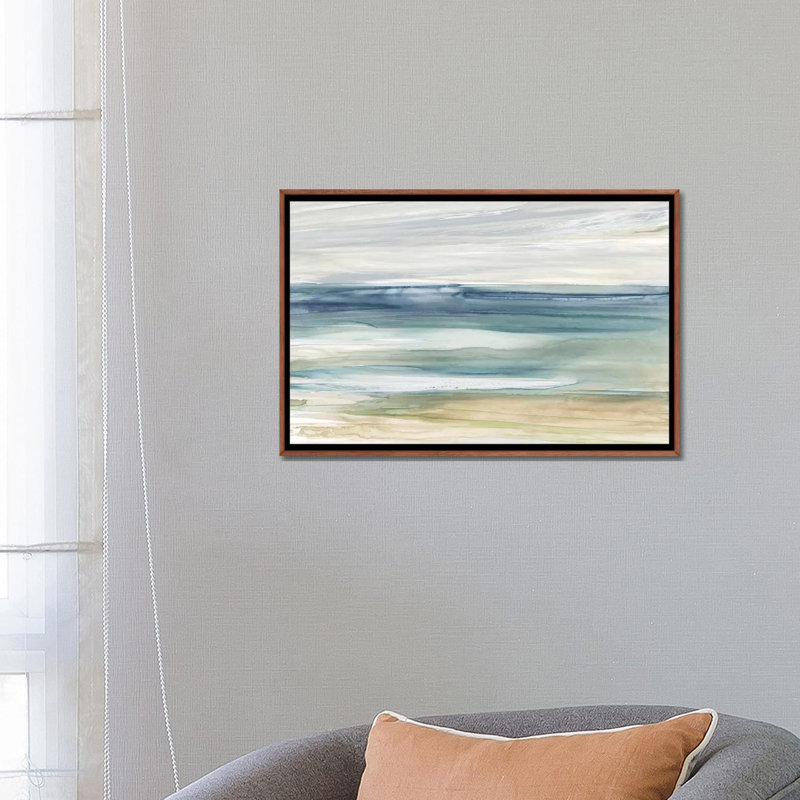 «Ocean Breeze» par Carol Robinson, reproduction d'art, H 32 po x l 48 po, Impression encadrée sans passe-partout