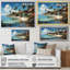 Beach Tropical Vibes - Coastal Beach, art mural encadré-1327175397-1327175400