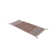 Azizi Striped Hand Woven Cotton Brown Rug