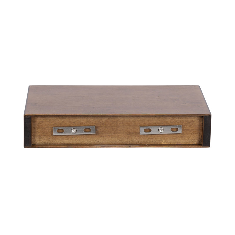 3 Piece Floating Shelf, Rustic Brown