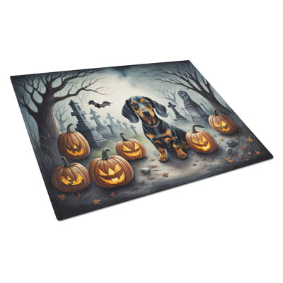 Grande planche à découper Dachshund Spooky