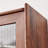 Pure solid wood black walnut bookcase