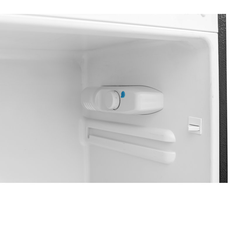 Compact Stainless Steel 7.7 cu. ft. Top-Freezer Refrigerator