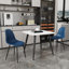 Aspen 3-Piece Dining Set - Compact Square Table & 2 Curved Plastic Chairs-705124011-705124020