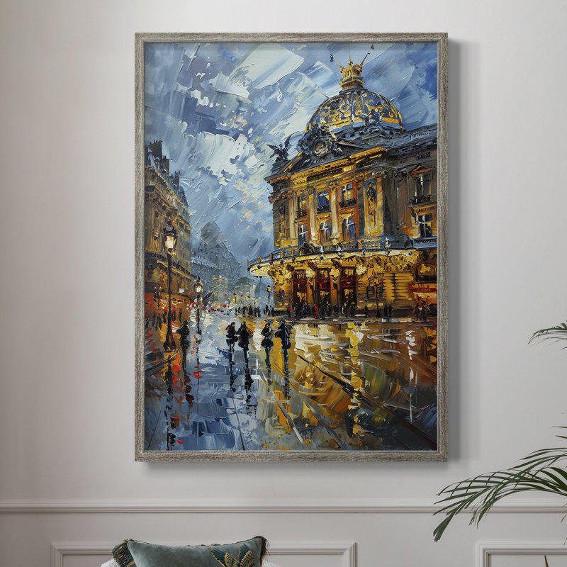 LANDSCAPES Series CECXLIV, reproduction encadrée - bois massif, H 15 po x l 12 po