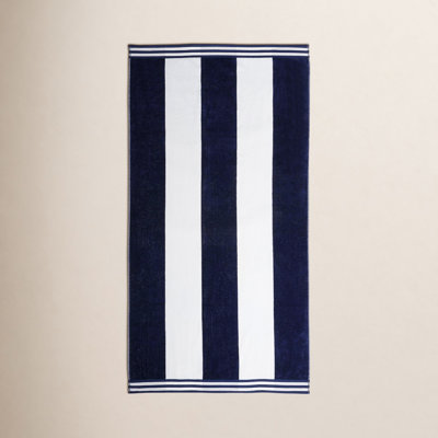 Calheta Cotton Oversized Cabana Stripe Beach Towels