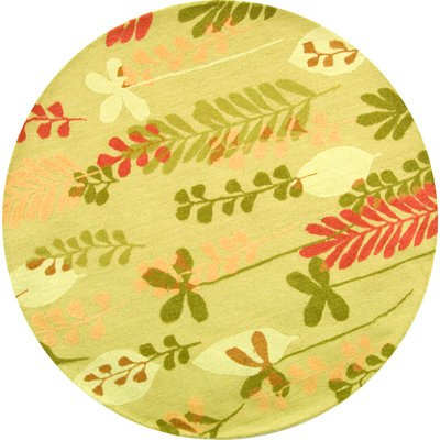 Berkley Hand Hooked Thick Wool Pile Floral Rug
