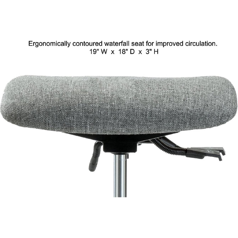 Task Chair, Burgundy, Included