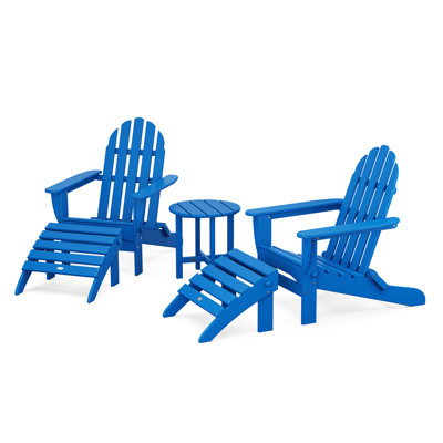 POLYWOOD Classic Adirondack 5-Piece Casual Set