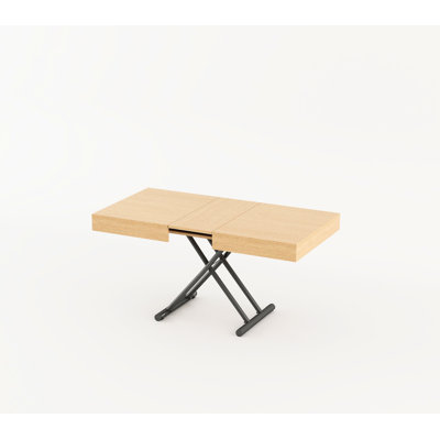 Table basse à pousser et tirer