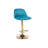 Adjustable Height Counter Stool with Metal Frame-645406437