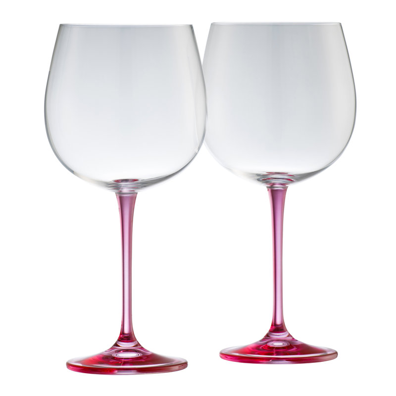Theresia Gin Balloon Glass, Pink