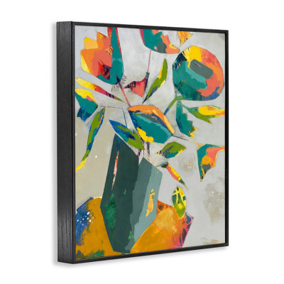 Giclée encadrée «Mischief & Merrymakes Abstraction», conception par Dianna Fritzler