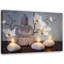 Buddha Orchid Flowers - Wrapped Canvas Print-830714116