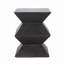 Table d'appoint d'extérieur en béton léger