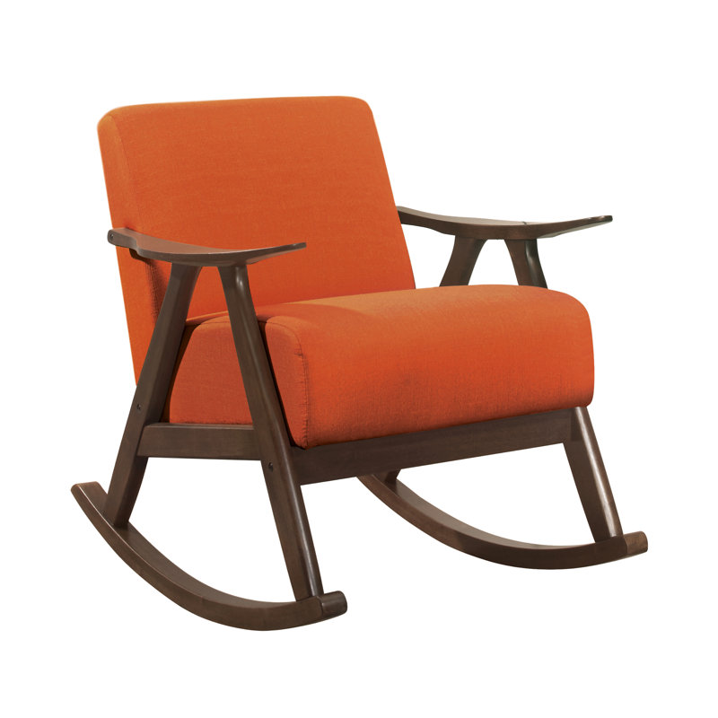 Chaise berçante Caimin, Orange