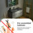 Vital 47-1/4 in. W x 19-5/8 in. D Wall Mounted Floating Bathroom Vanity in Grey with Composite Vanity Top-87768938
