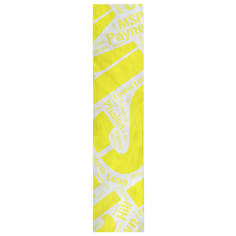 Table Runner, 72" x 16", Yellow, Minneapolis-Saint Paul