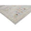 Tapis gris et beige noué à la main de haute qualité